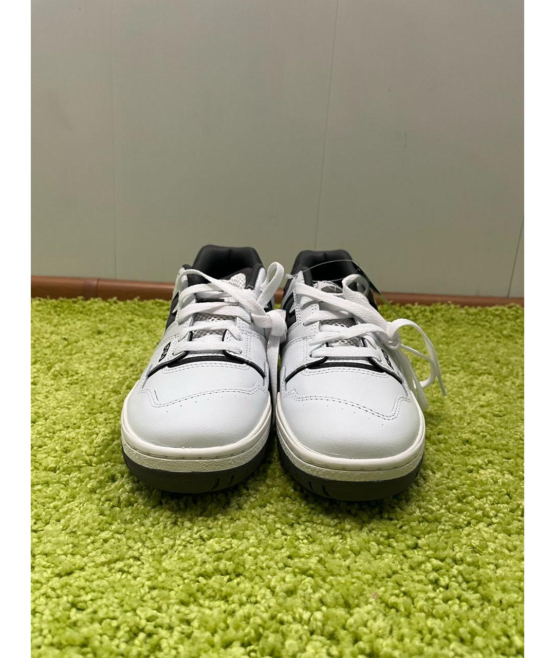 NEW BALANCE Белые кожаные кеды, фото 2