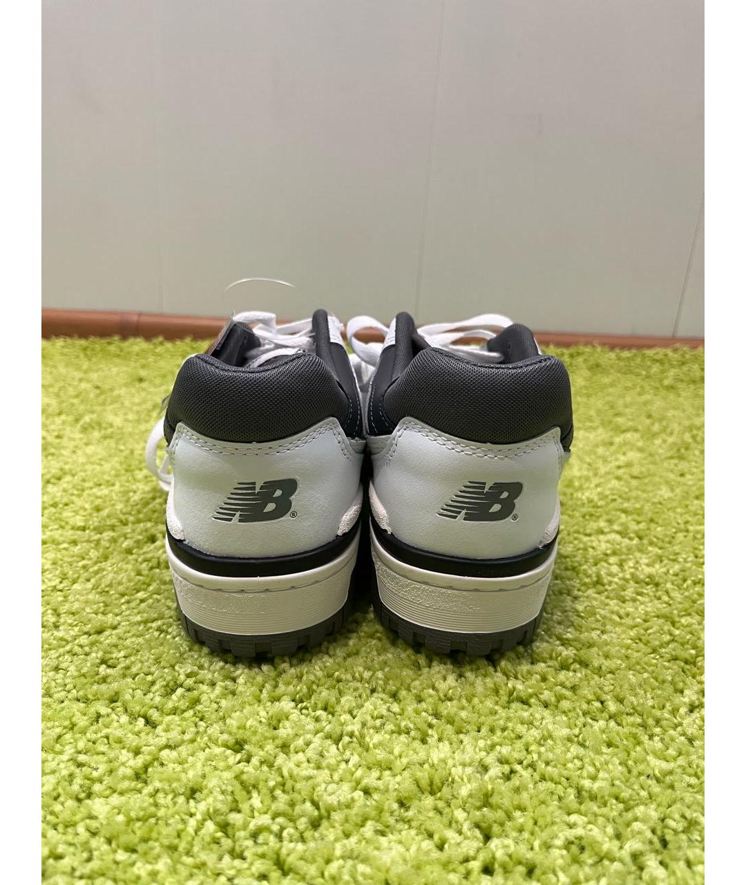 NEW BALANCE Белые кожаные кеды, фото 4