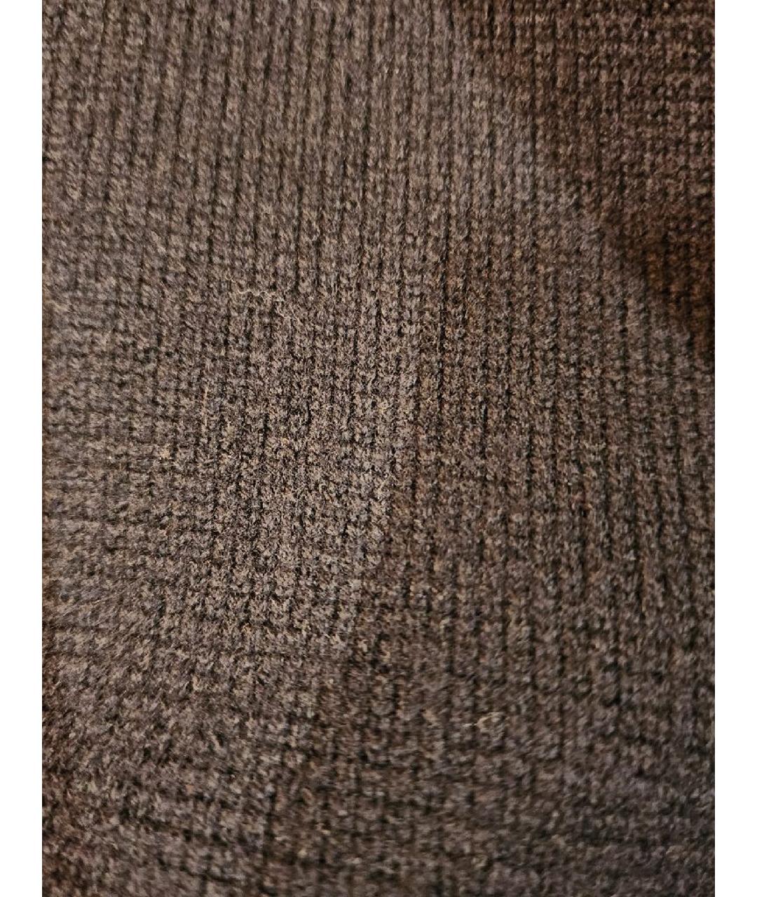 DOLCE&GABBANA Черный меховой джемпер / свитер, фото 4