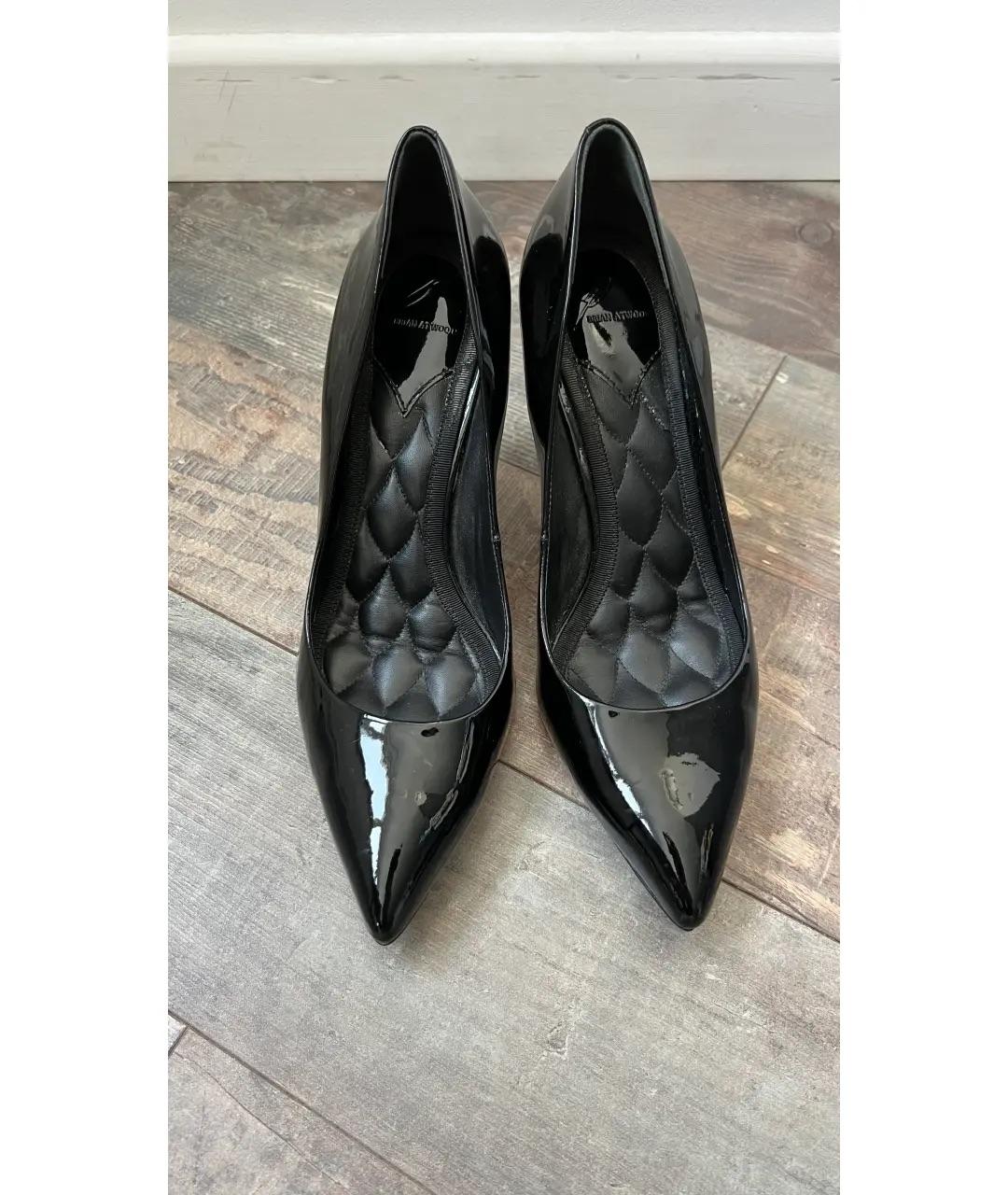 BRIAN ATWOOD Черные туфли из лакированной кожи, фото 2