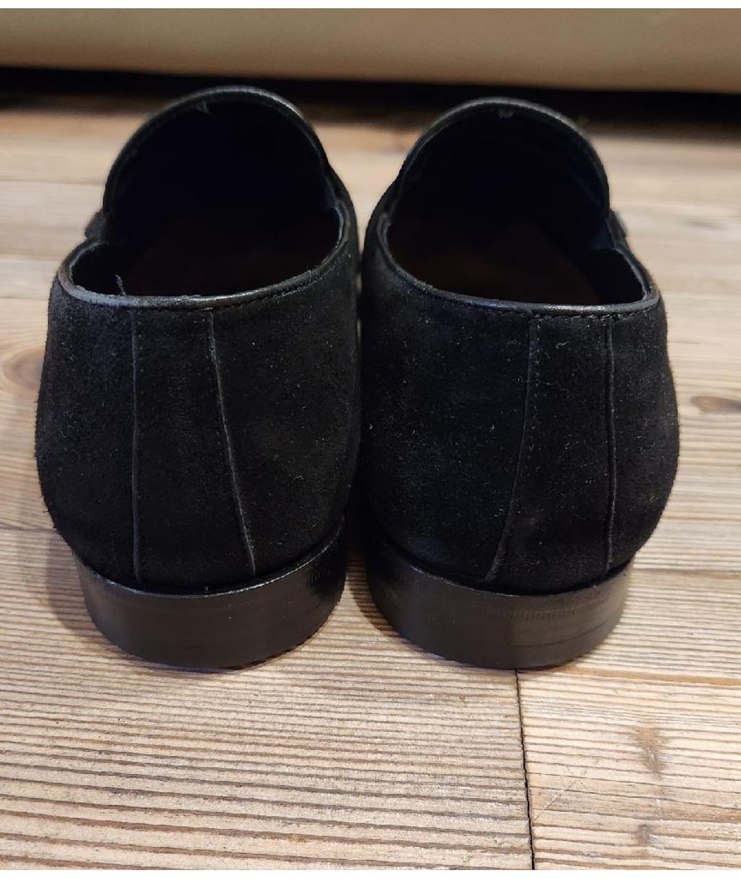FABI Черные замшевые туфли, фото 4