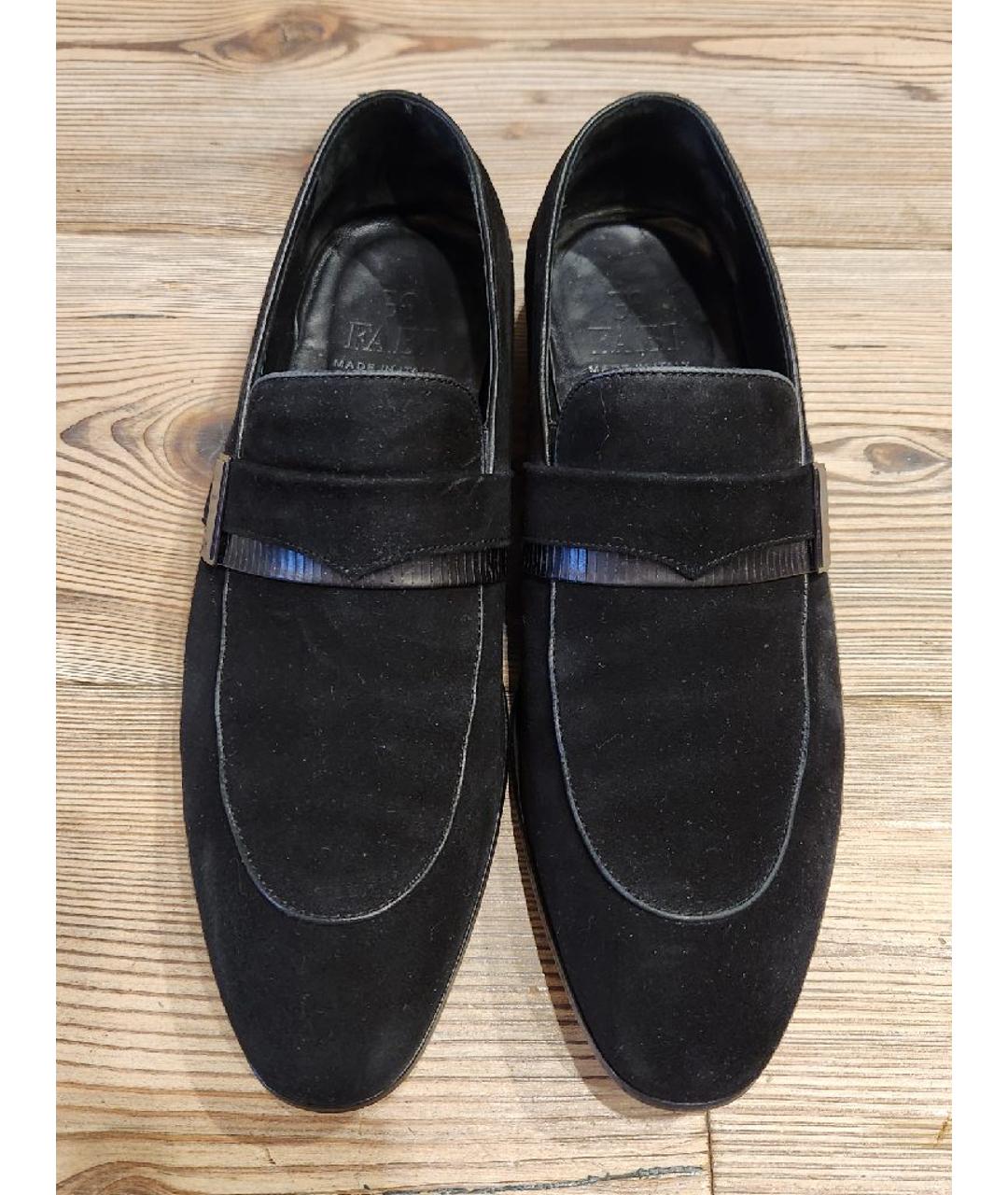 FABI Черные замшевые туфли, фото 3