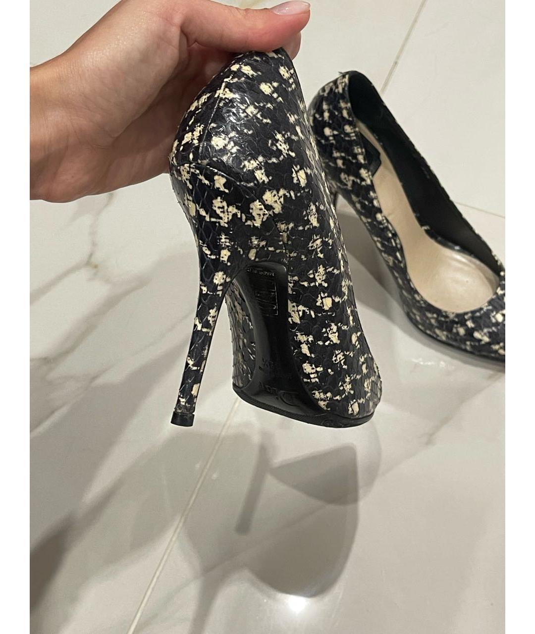 CHRISTIAN DIOR Белые кожаные туфли, фото 5