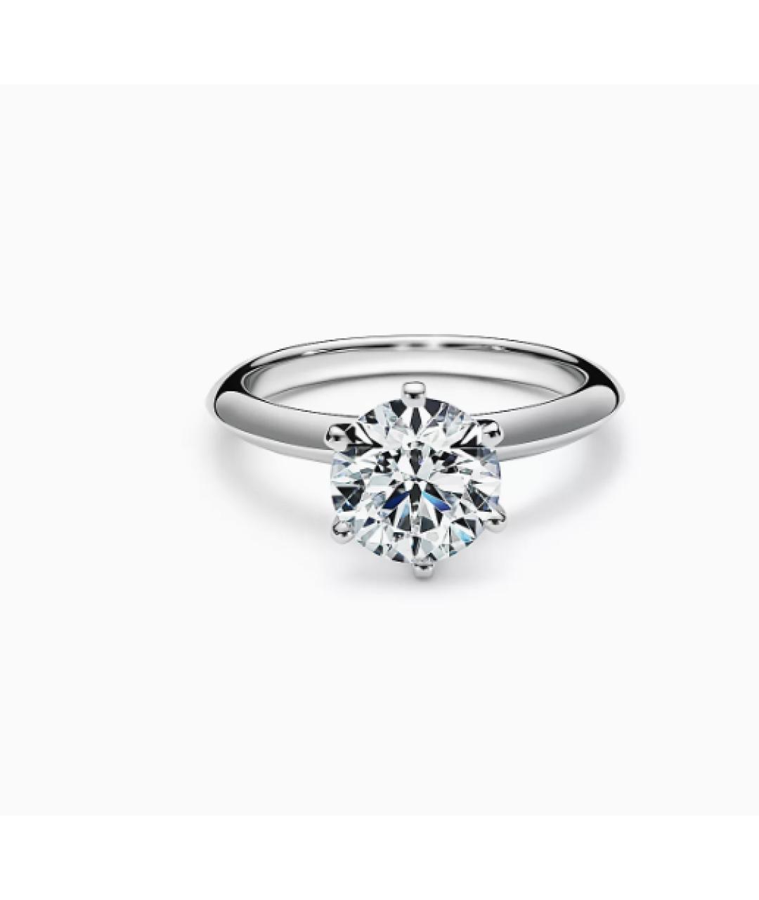 TIFFANY&CO Белое кольцо из белого золота, фото 8