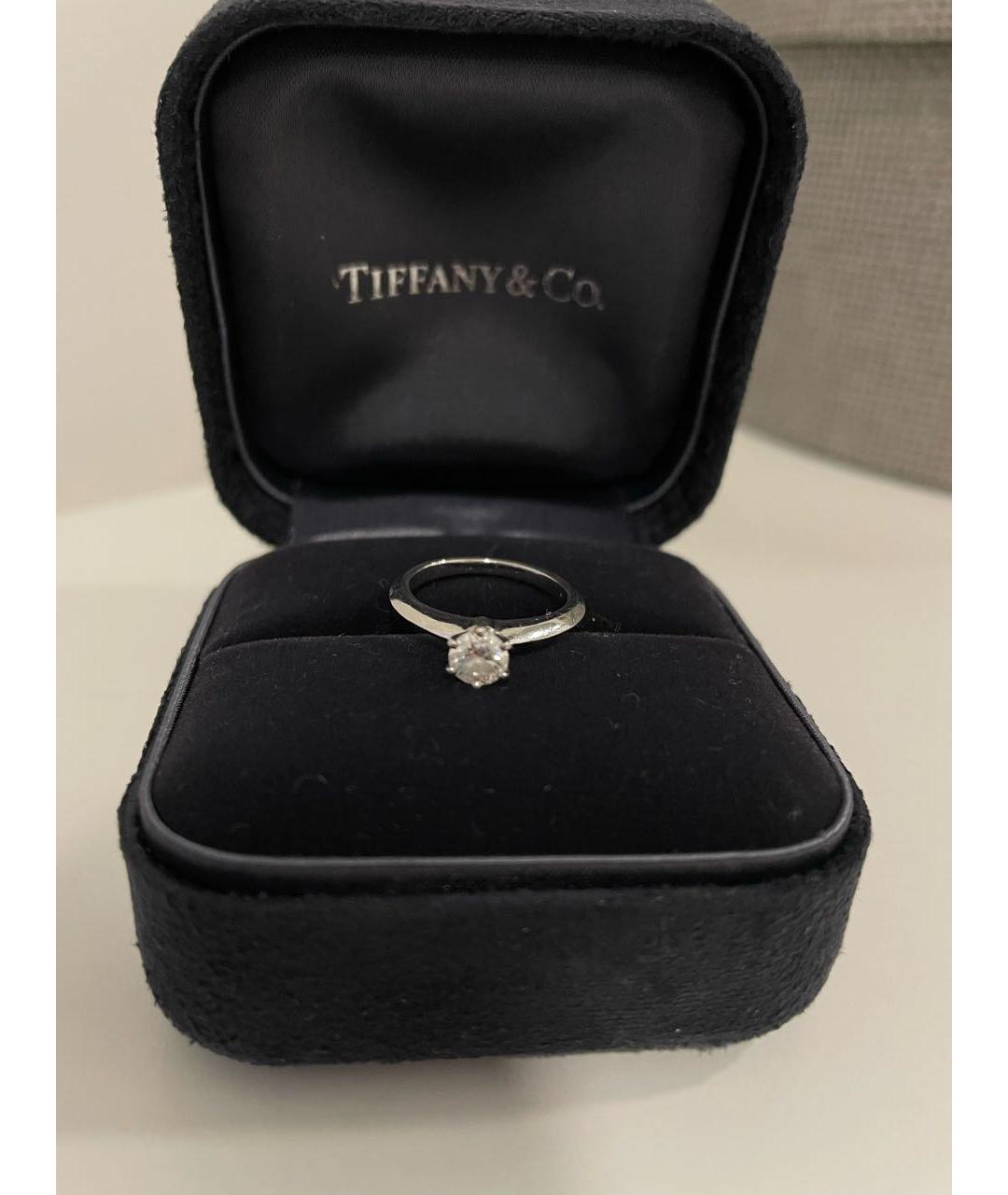 TIFFANY&CO Белое кольцо из белого золота, фото 6