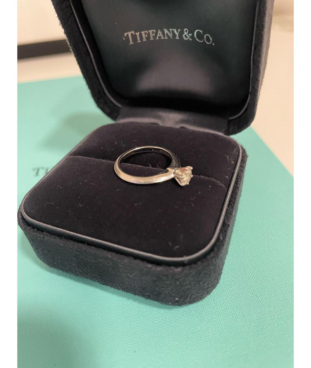 TIFFANY&CO Белое кольцо из белого золота, фото 3
