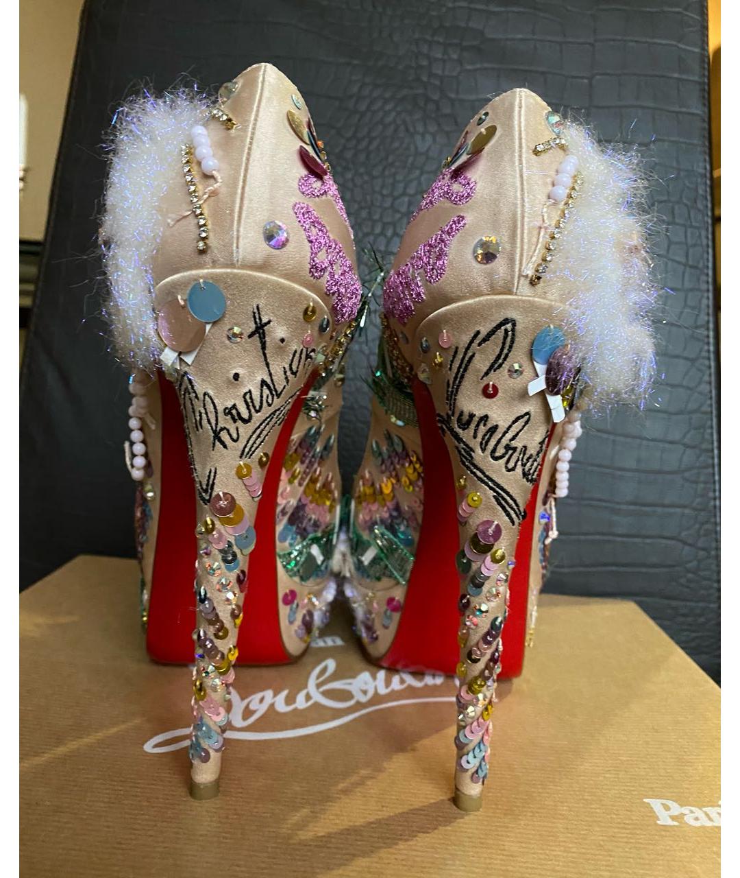 Christian louboutin cinderella heels hotsell