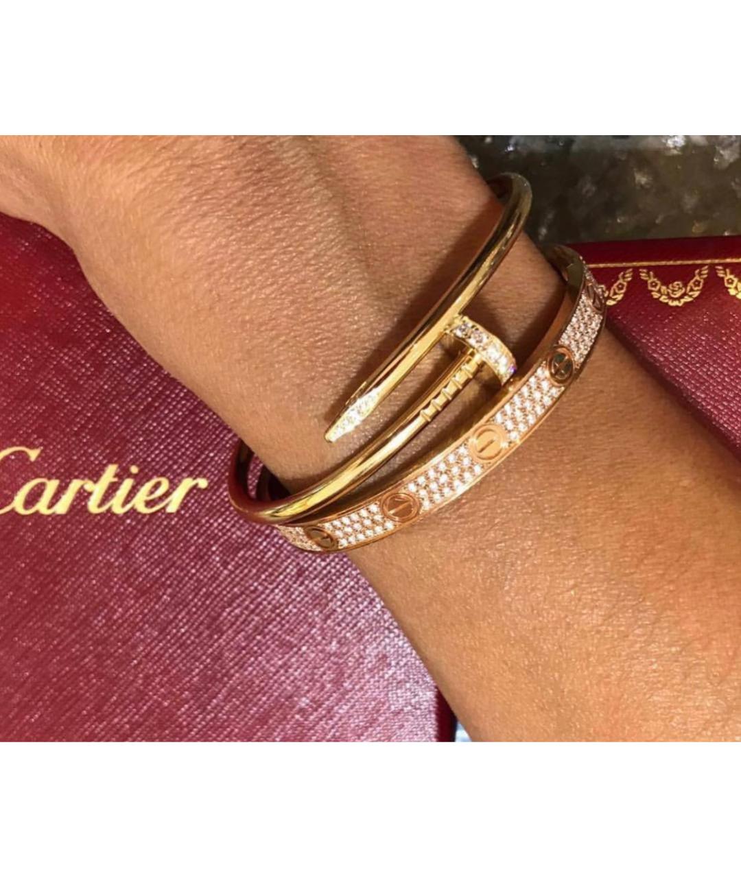 CARTIER Золотой браслет из розового золота, фото 2