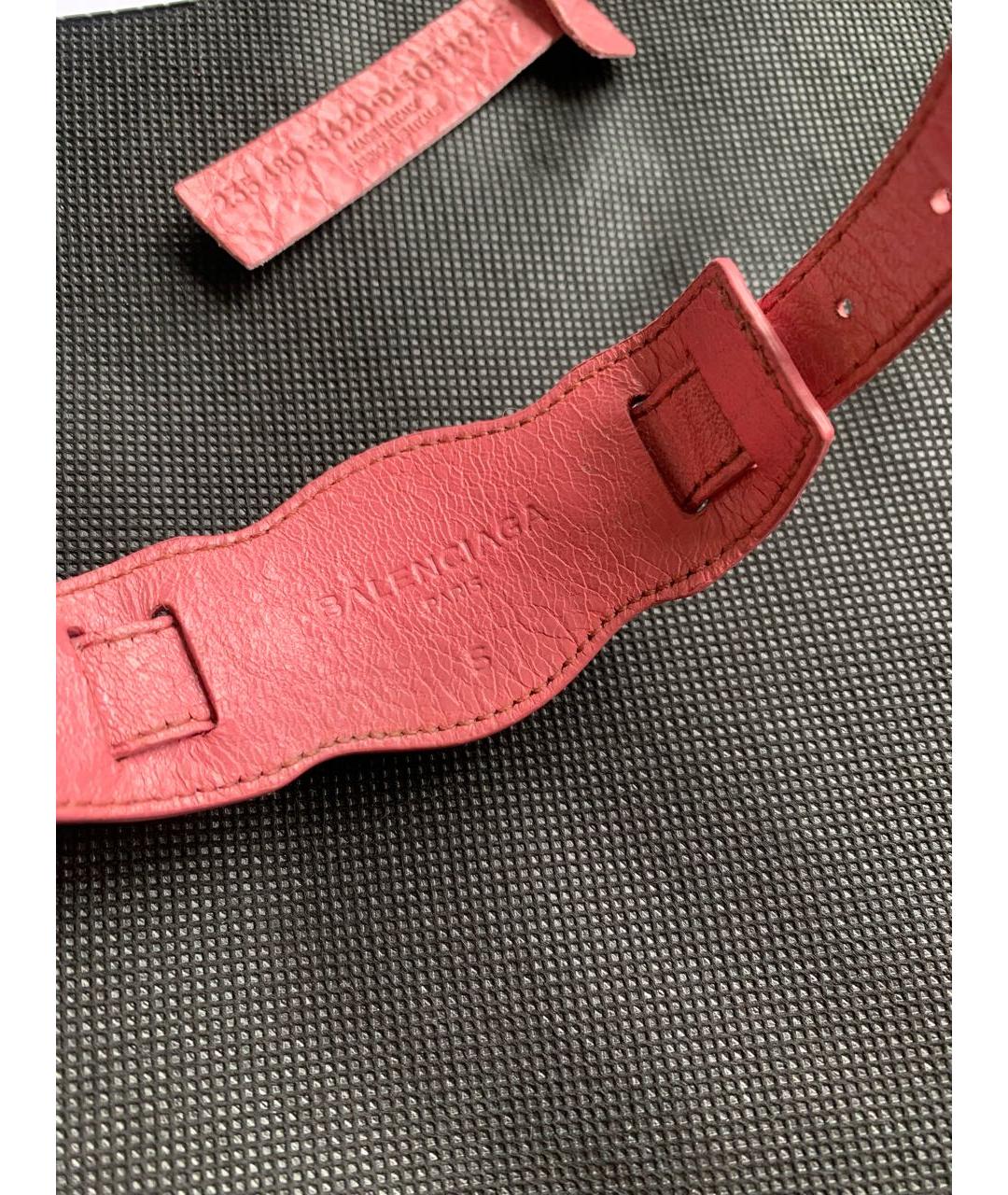 BALENCIAGA Розовый латунный браслет, фото 4