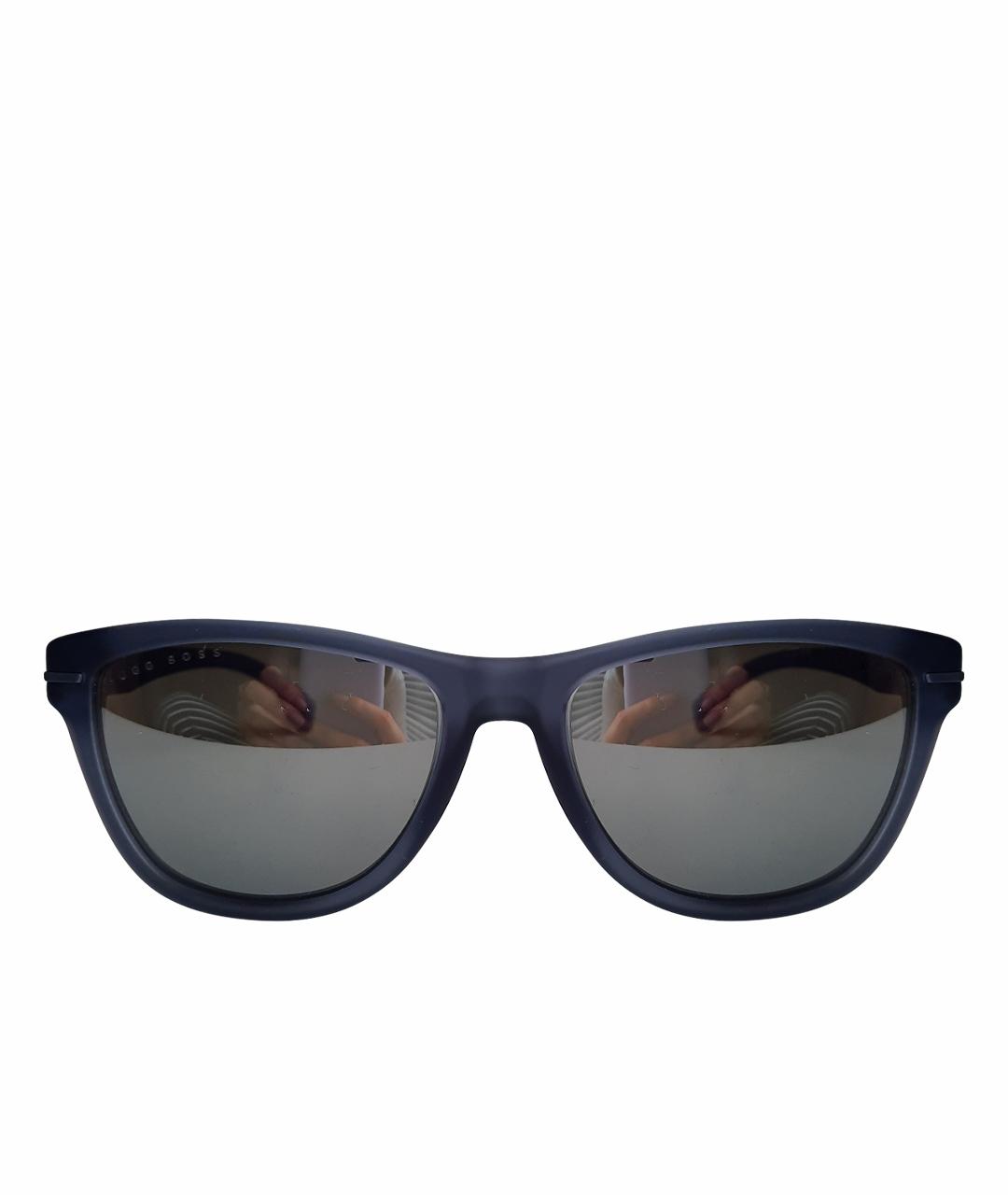 HUGO BOSS Серебряные солнцезащитные очки, фото 1