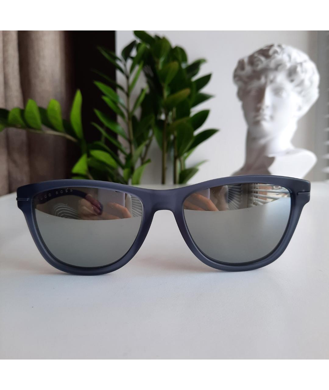HUGO BOSS Серебряные солнцезащитные очки, фото 8