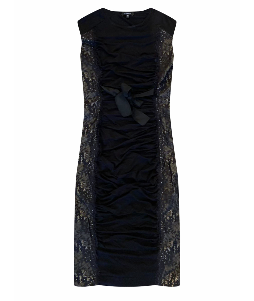 DENNY ROSE Черное вискозное коктейльное платье, фото 1
