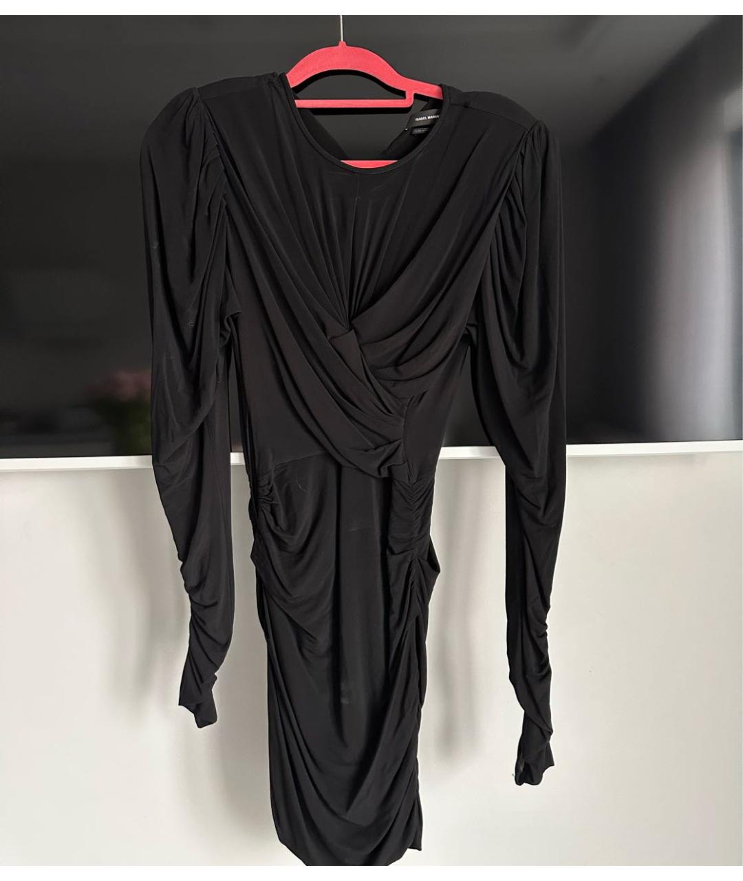 ISABEL MARANT Черное коктейльное платье, фото 5