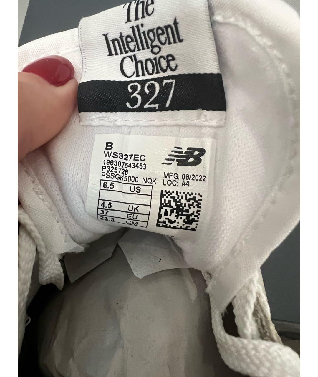 NEW BALANCE Бежевые кроссовки, фото 6
