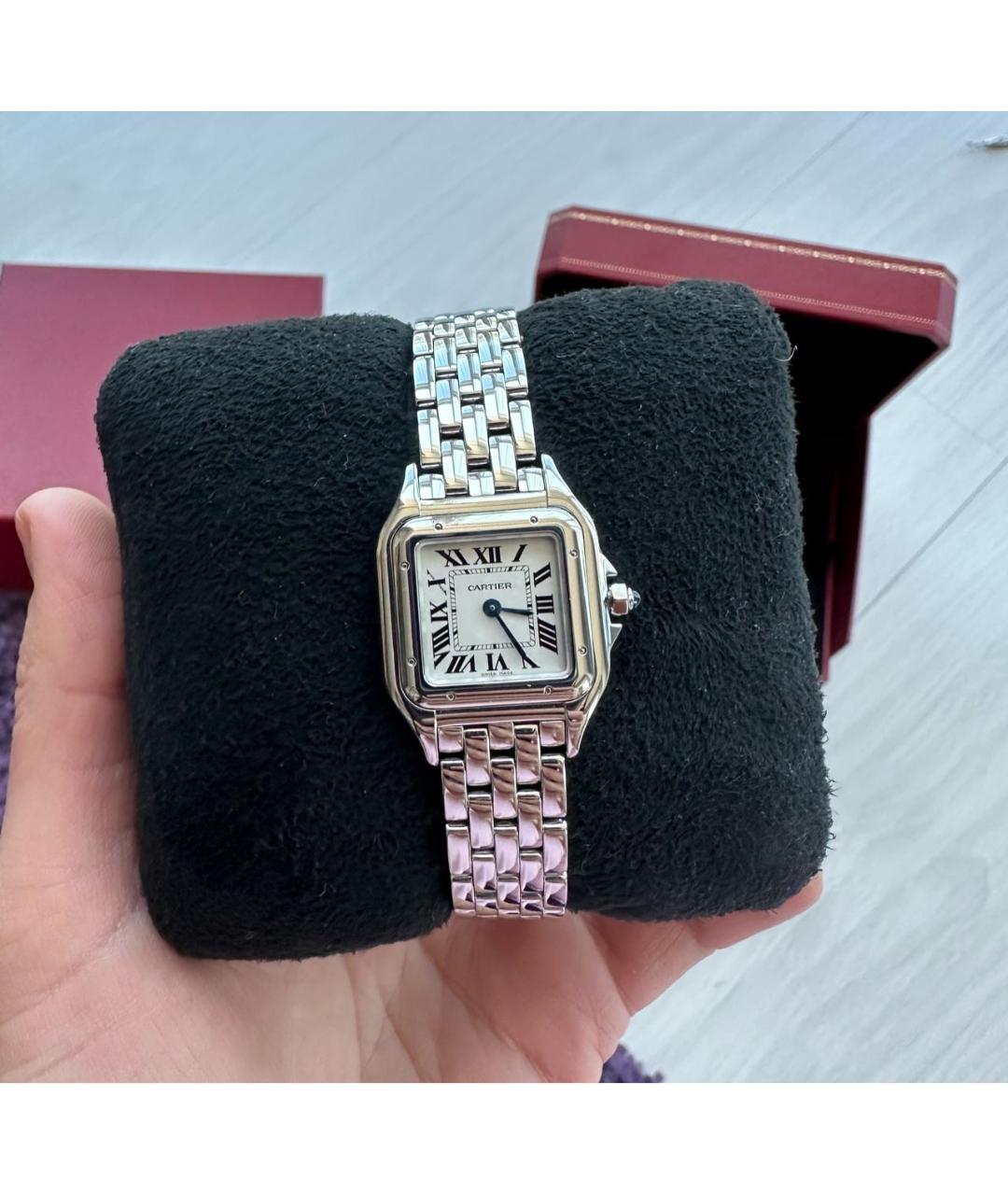 CARTIER Серебряные часы, фото 3