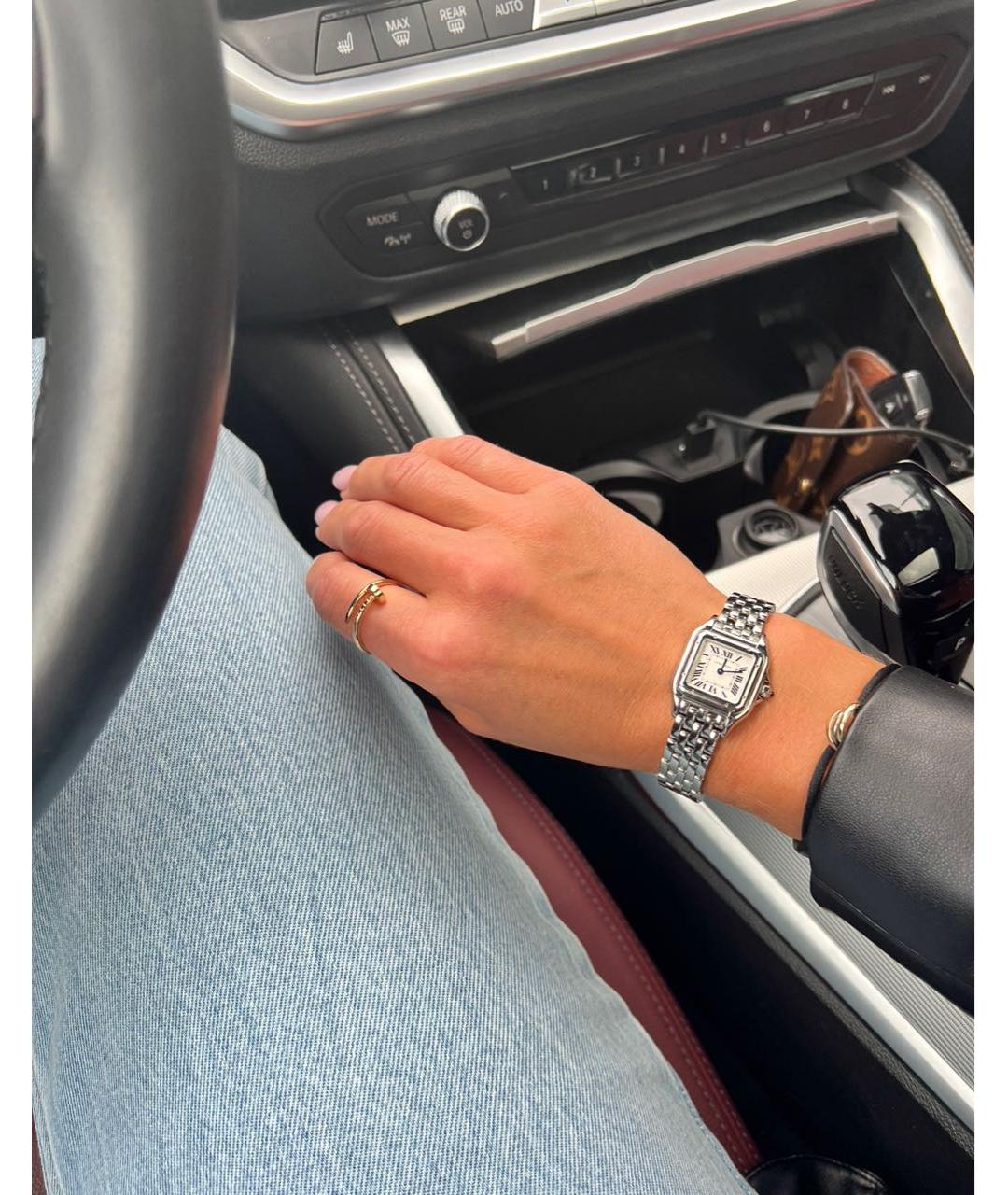 CARTIER Серебряные часы, фото 8