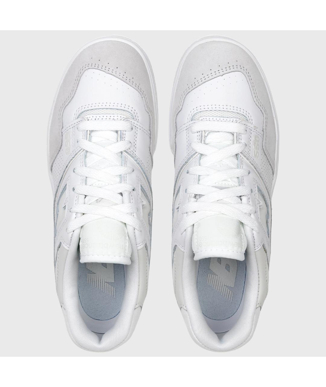 NEW BALANCE Белые кожаные кроссовки, фото 3