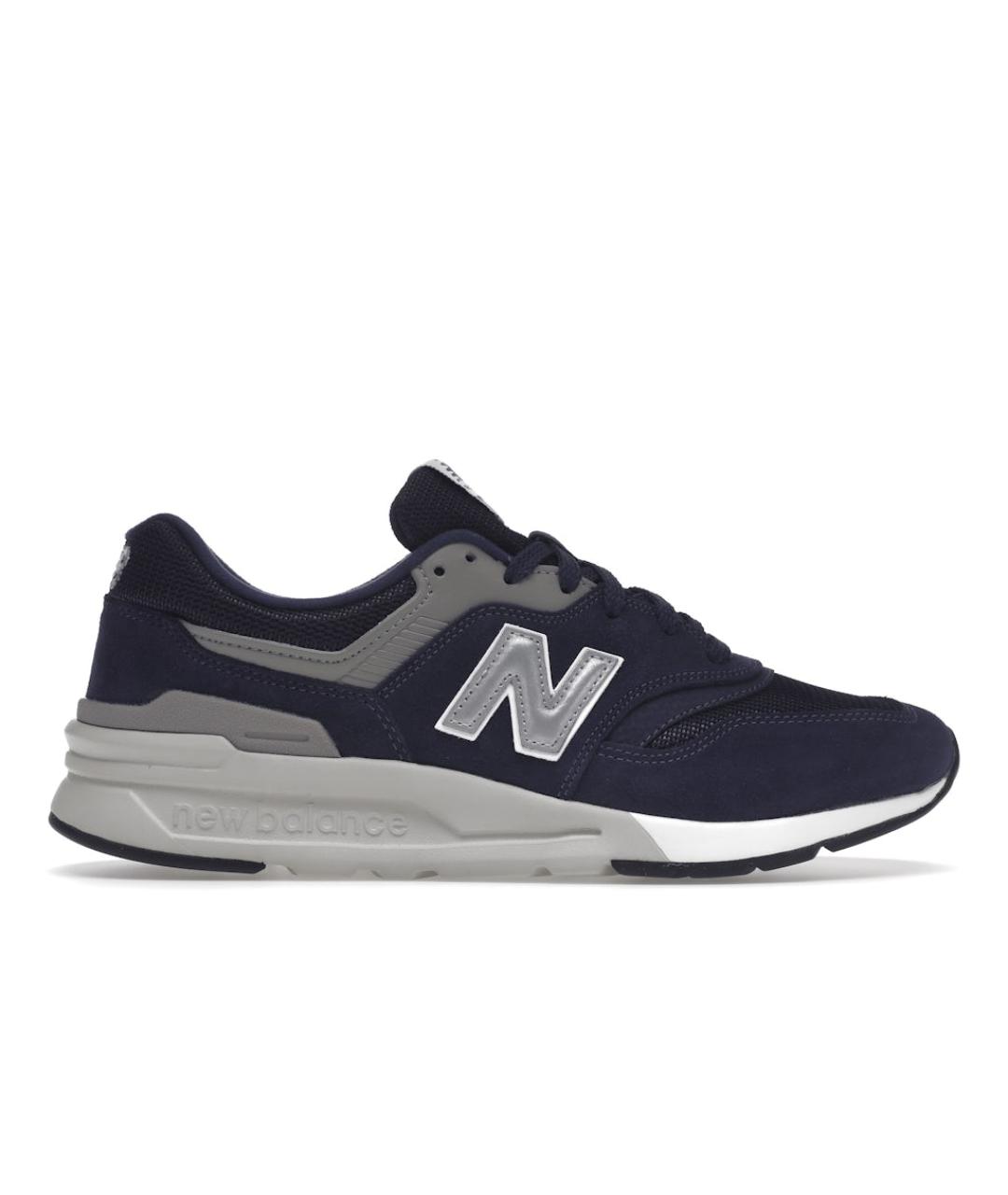 NEW BALANCE Синие текстильные кроссовки, фото 1