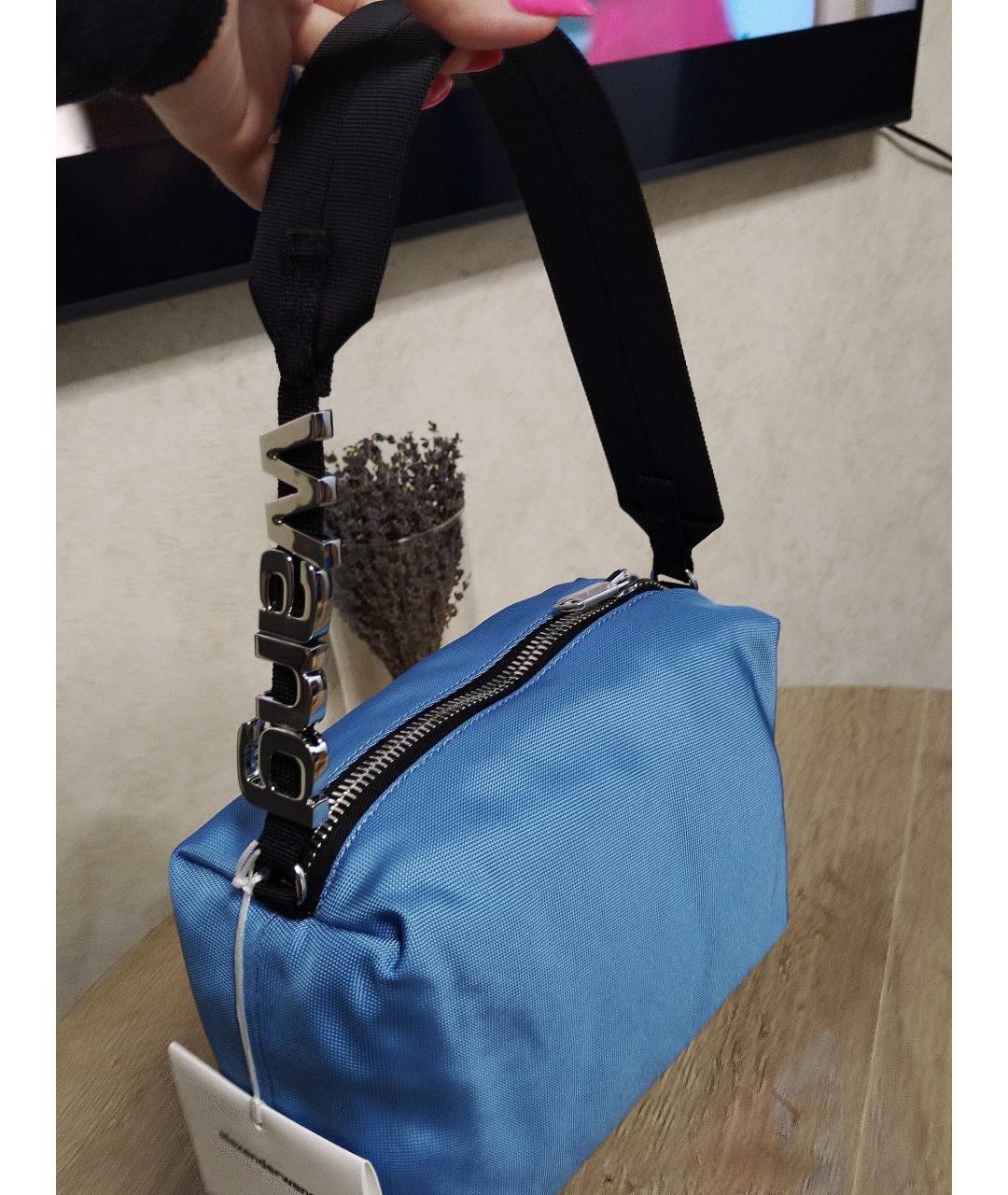 ALEXANDER WANG Голубая сумка с короткими ручками, фото 9