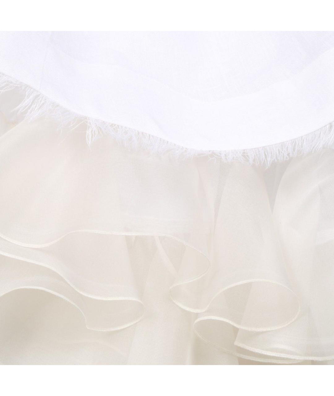FABIANA FILIPPI Белое льняное платье, фото 4