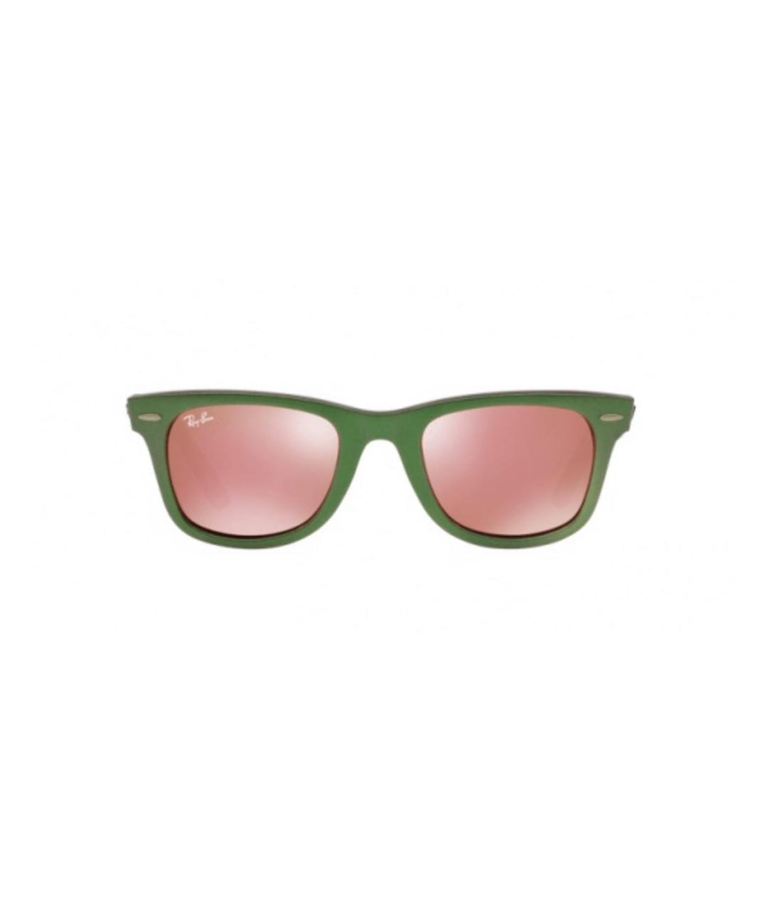 RAY BAN Зеленые солнцезащитные очки, фото 5
