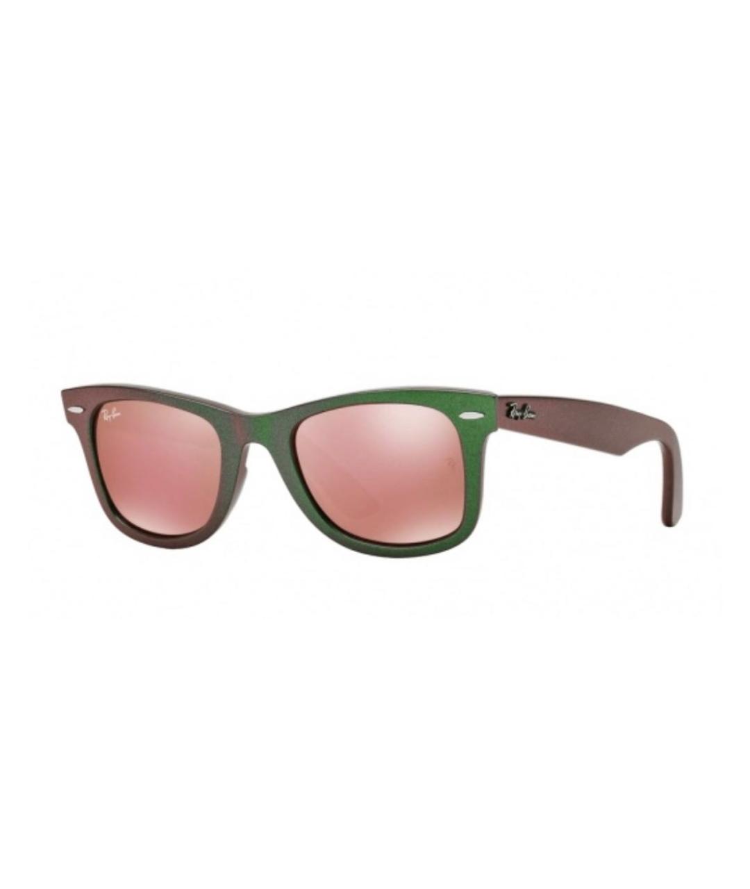 RAY BAN Зеленые солнцезащитные очки, фото 2