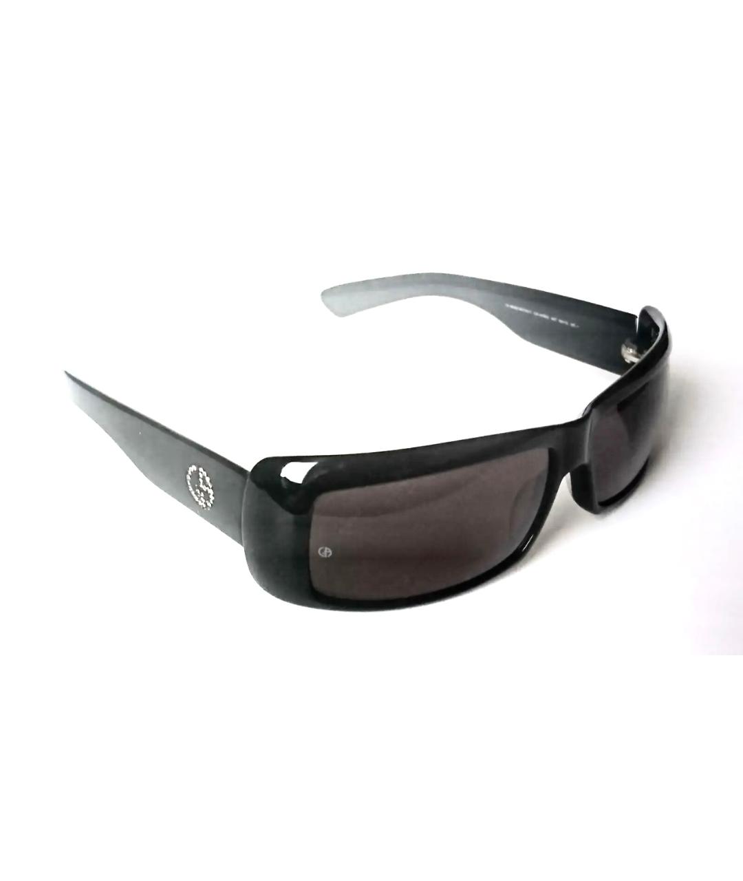 GIORGIO ARMANI VINTAGE Черные пластиковые солнцезащитные очки, фото 2