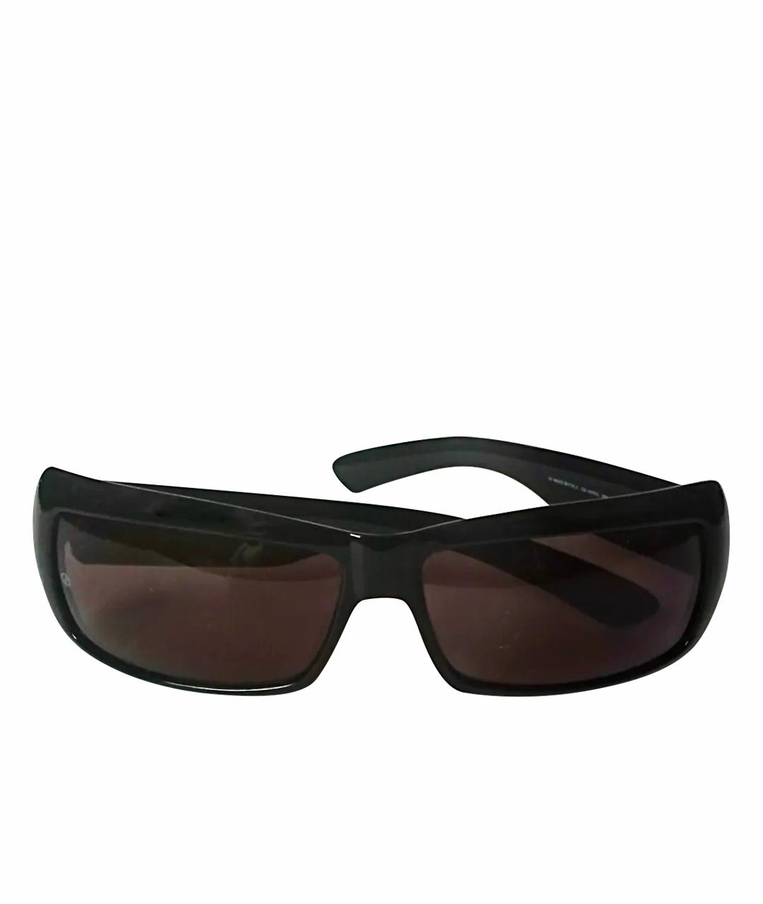 GIORGIO ARMANI VINTAGE Черные пластиковые солнцезащитные очки, фото 1
