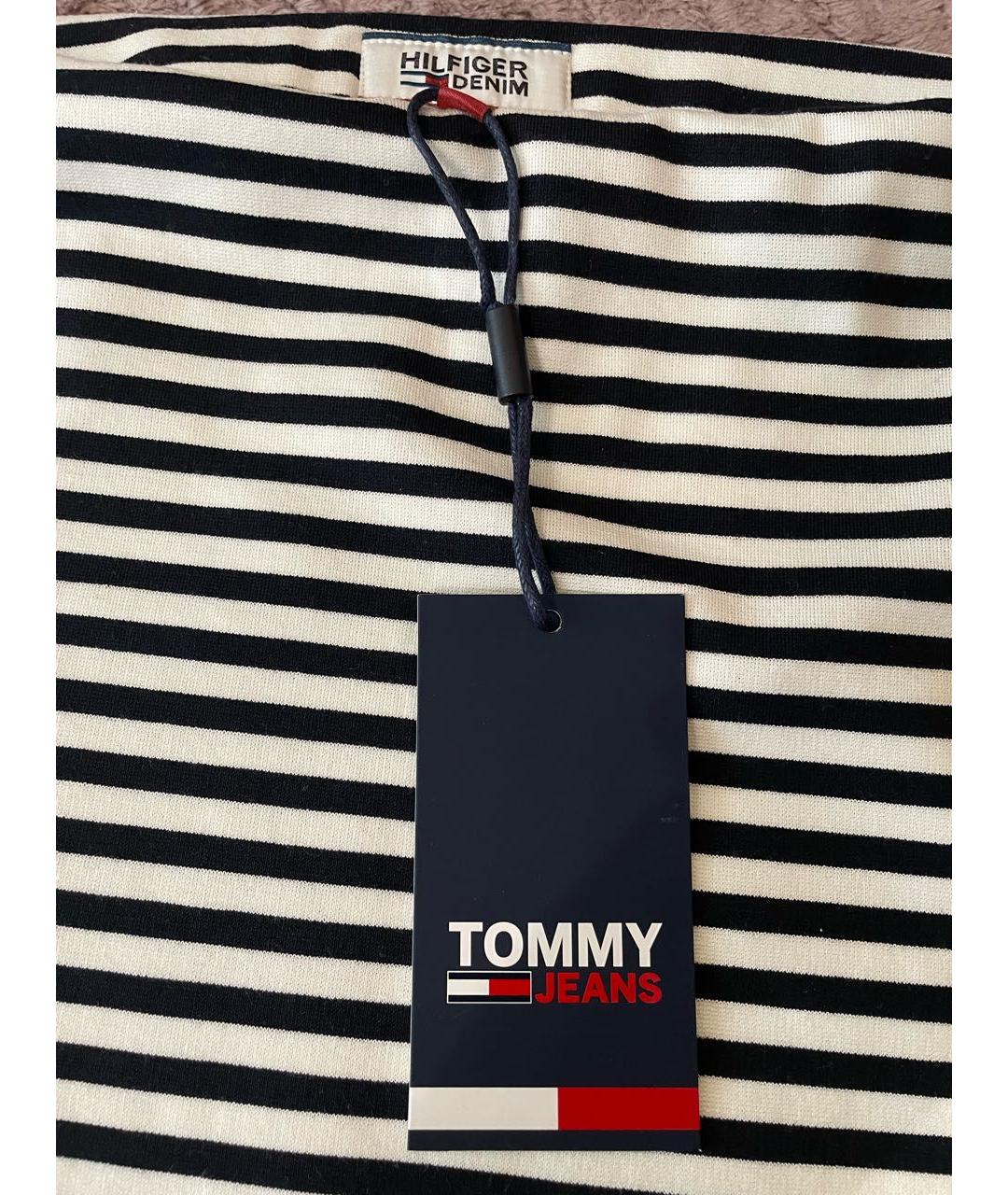 TOMMY HILFIGER Мульти вискозная юбка миди, фото 4