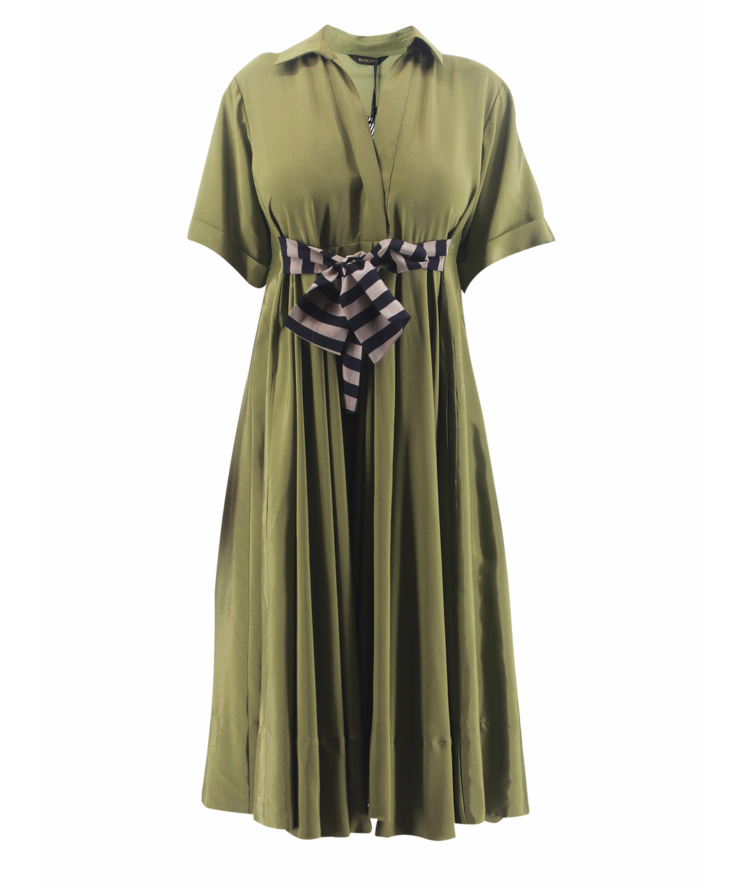 K-QUINN Зеленые вискозное повседневное платье, фото 1