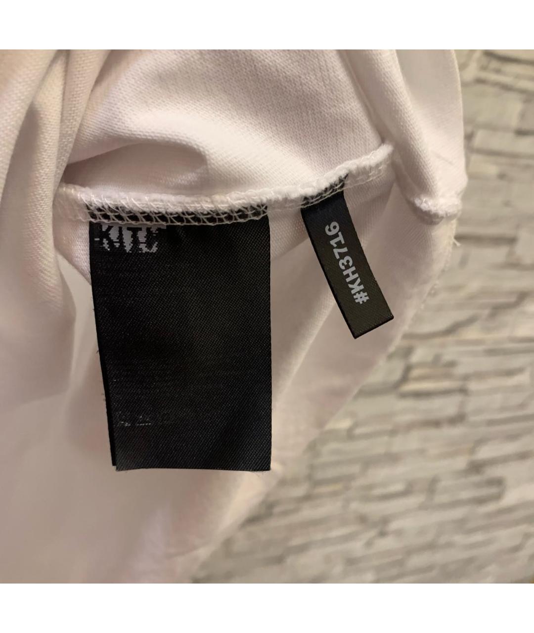 KITH Белая хлопковая футболка, фото 6