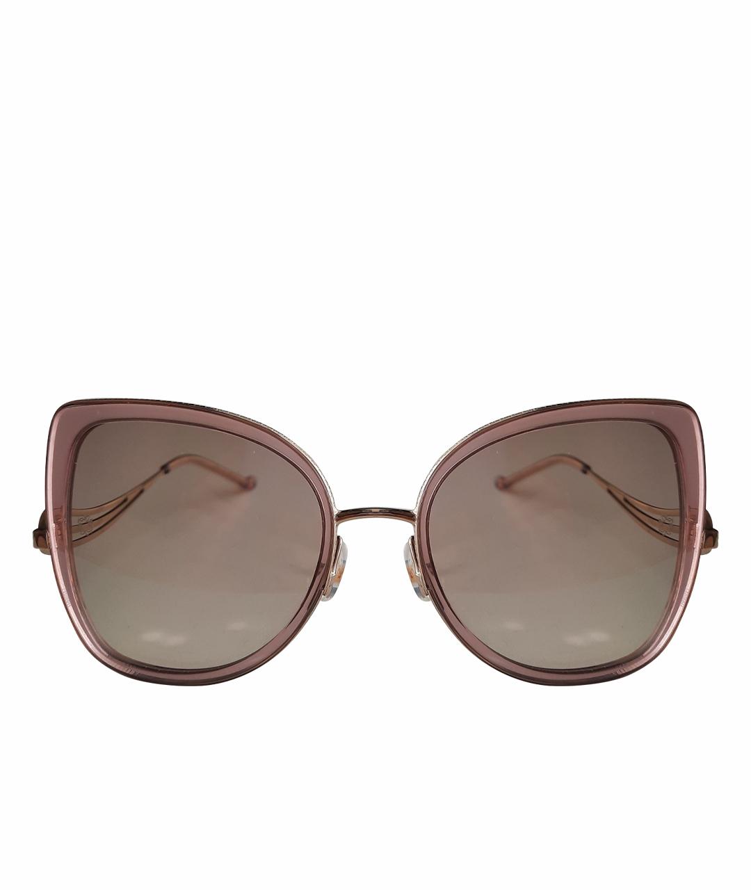 ELIE SAAB Розовые солнцезащитные очки, фото 1