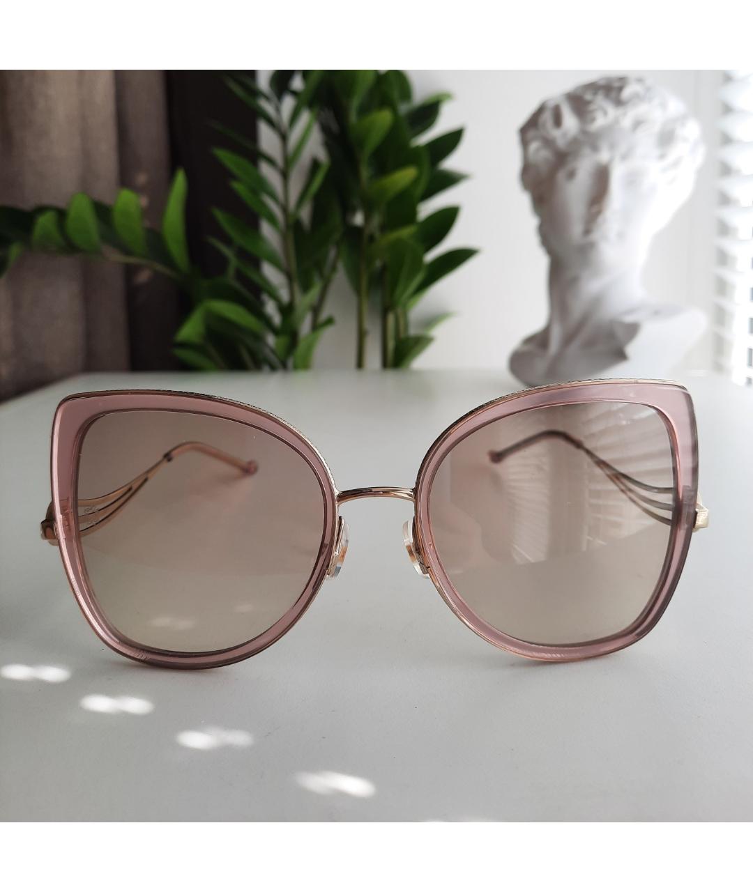 ELIE SAAB Розовые солнцезащитные очки, фото 6