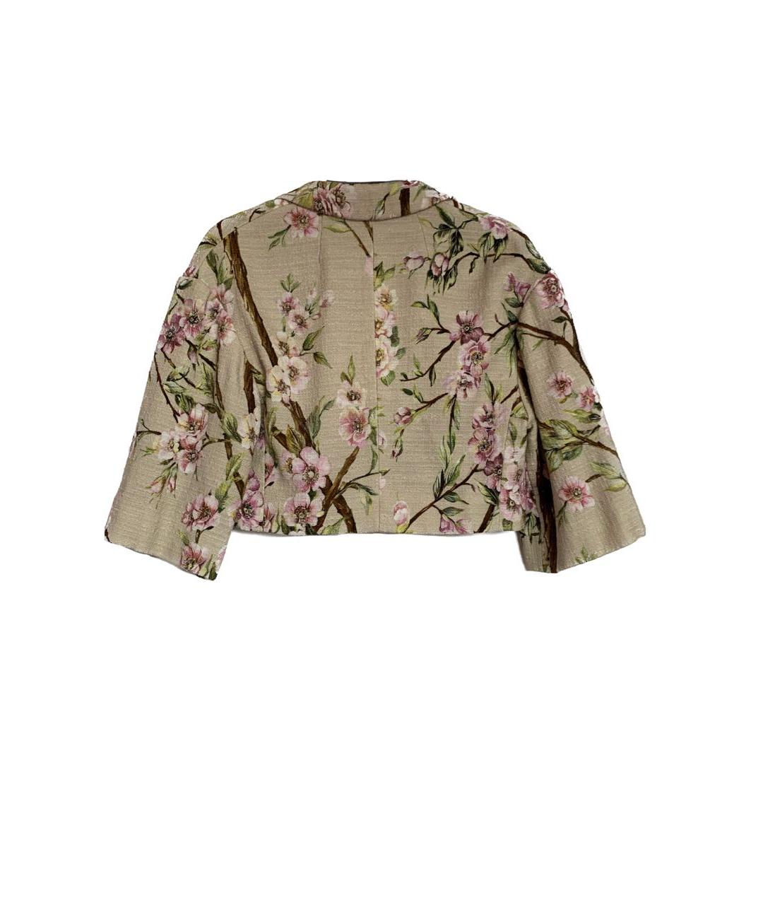 DOLCE&GABBANA Мульти хлопковый жакет/пиджак, фото 2