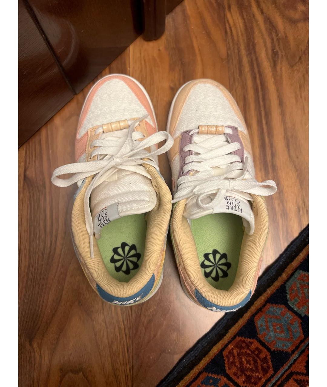 NIKE Мульти текстильные кеды, фото 3