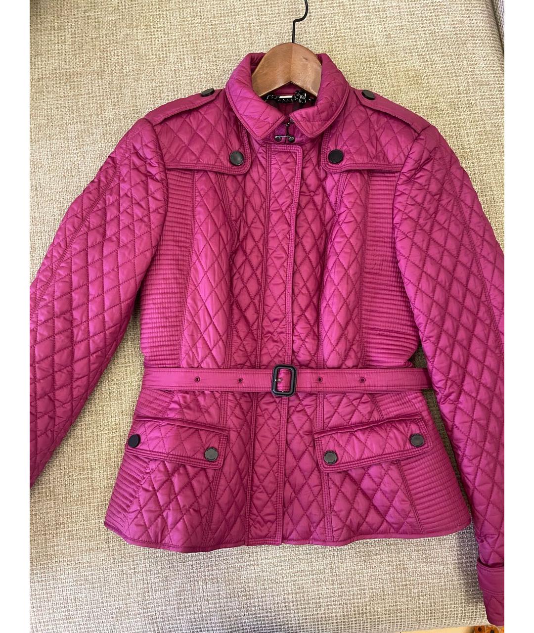 BURBERRY Фиолетовая куртка, фото 4