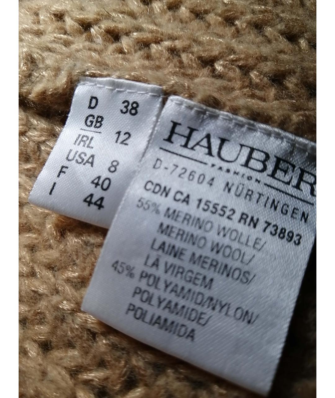 LUISA CERANO Коричневый шерстяной джемпер / свитер, фото 7