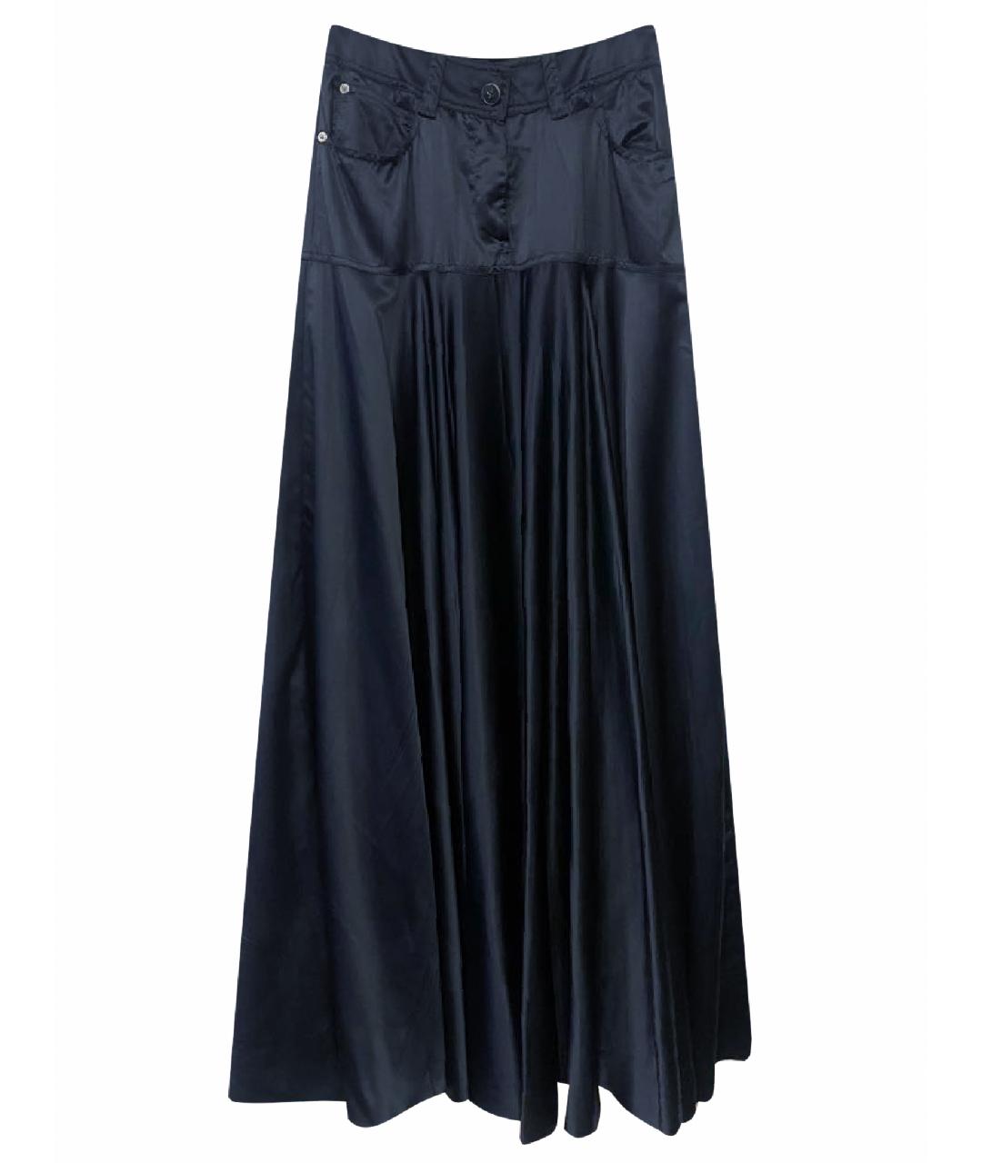 GIANFRANCO FERRE Черная полиэстеровая юбка макси, фото 1