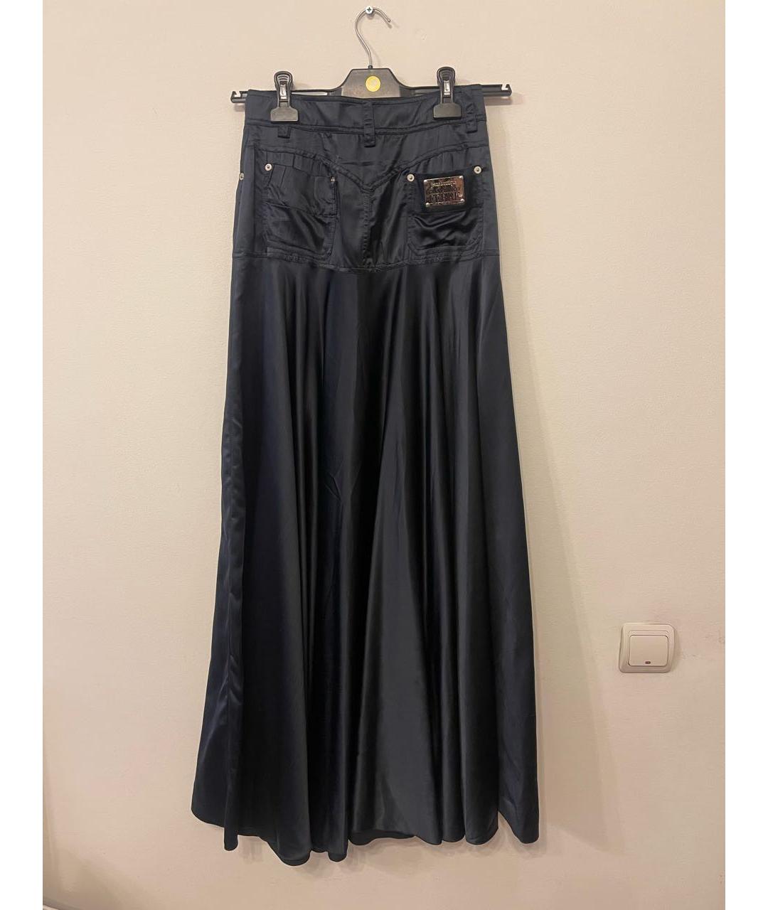 GIANFRANCO FERRE Черная полиэстеровая юбка макси, фото 2