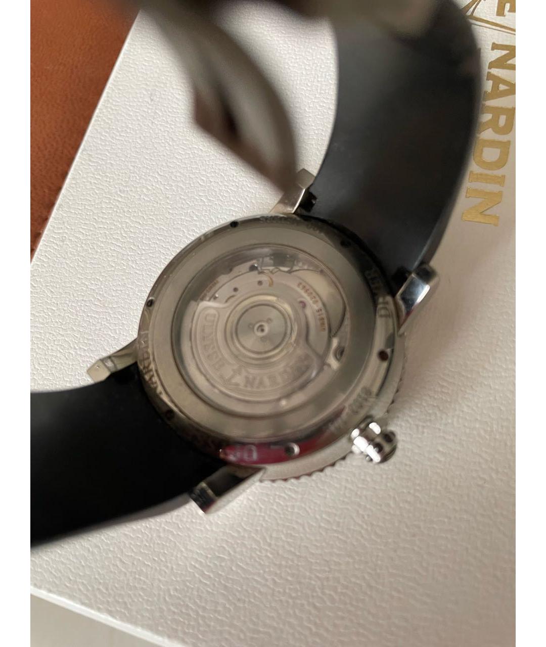 Ulysse Nardin Черные металлические часы, фото 5