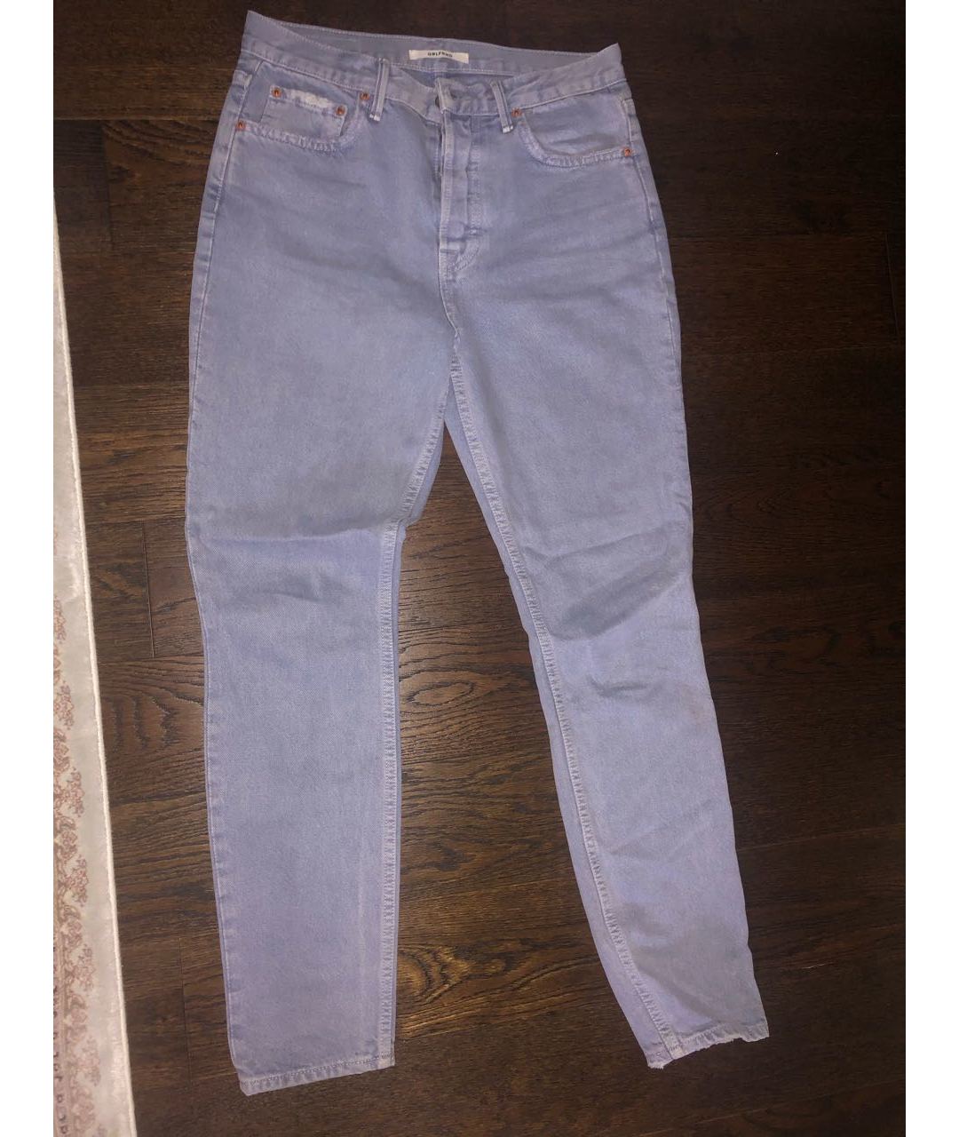 GRLFRND Хлопковые джинсы слим, фото 6