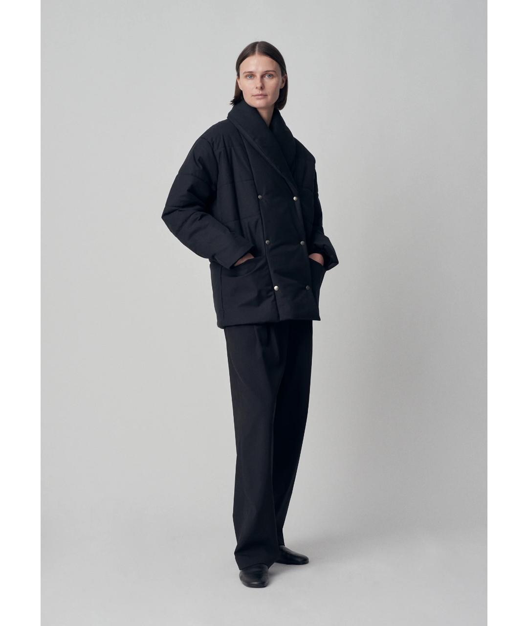 CO Черная полиэстеровая куртка, фото 3