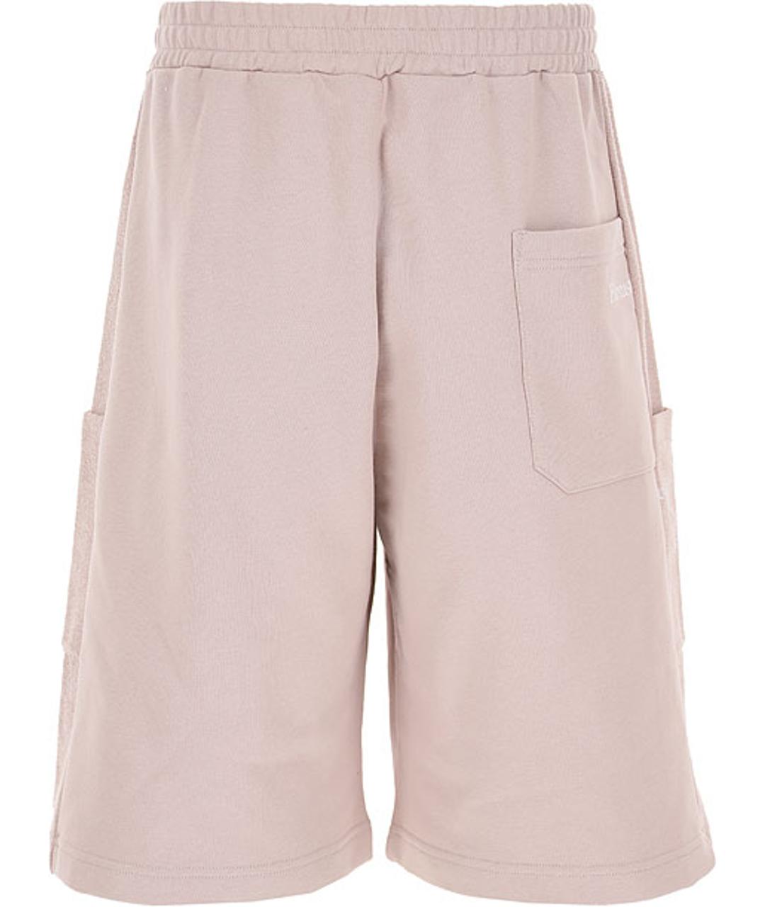 MSGM Розовые хлопковые спортивные брюки и шорты, фото 2