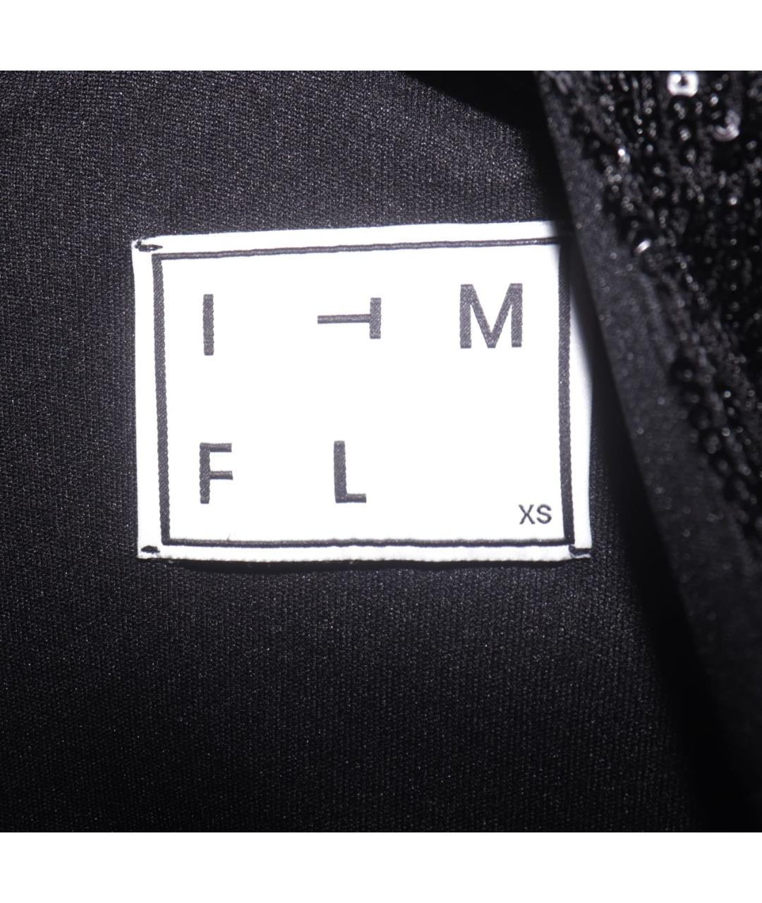 ITMFL Черное полиэстеровое вечернее платье, фото 3