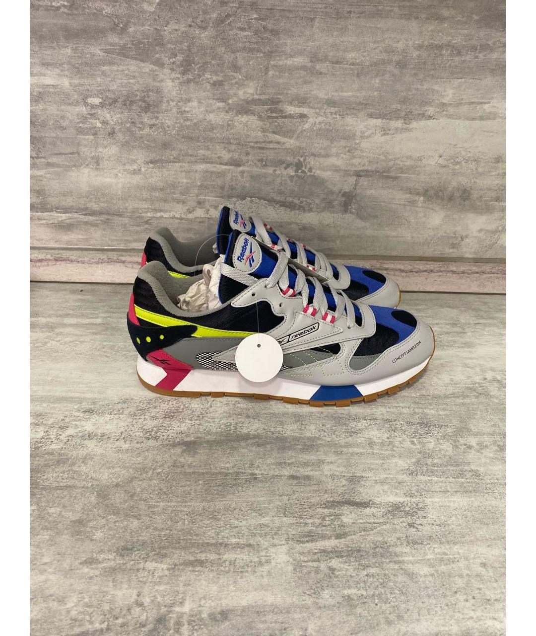 REEBOK Серые текстильные кроссовки, фото 5