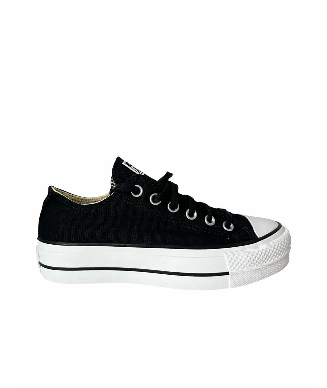 CONVERSE Черные текстильные кеды, фото 1
