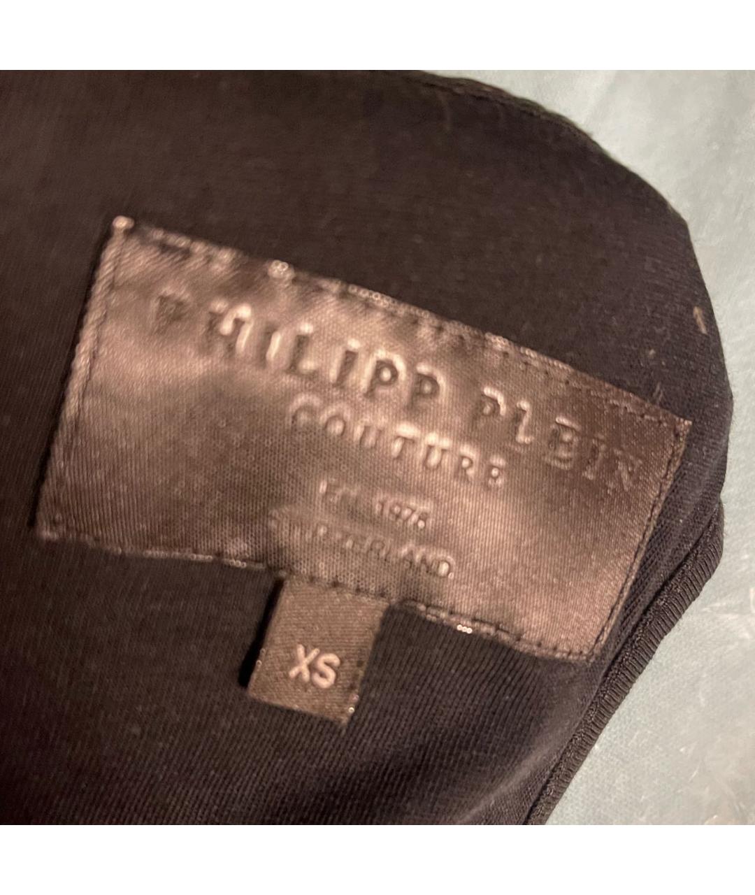 PHILIPP PLEIN Черная майка, фото 4