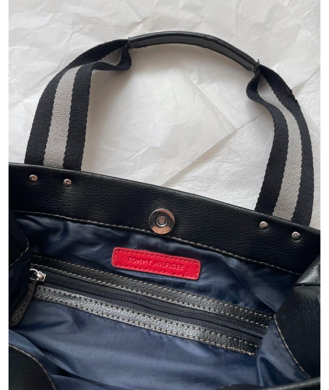 TOMMY HILFIGER Серая сумка с короткими ручками, фото 7