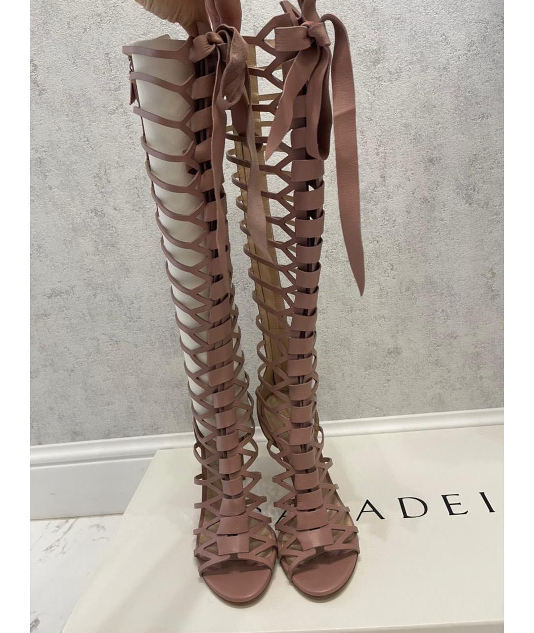 CASADEI Кожаные босоножки, фото 4