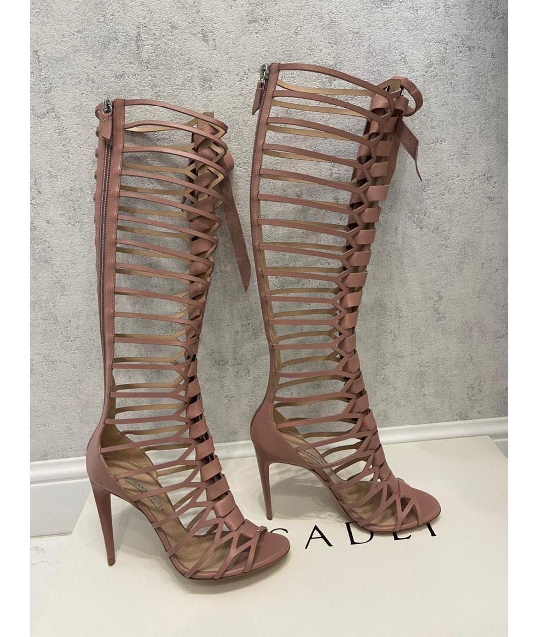 CASADEI Кожаные босоножки, фото 7